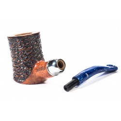 Briar Pipe Santambrogio Rusticated Cherrywood