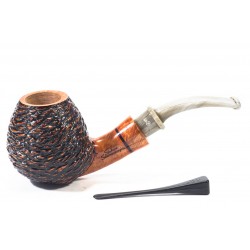 Pipe Santambrogio Rusticated Bent Apple