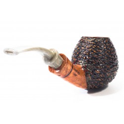 Pipe Santambrogio Rusticated Bent Apple