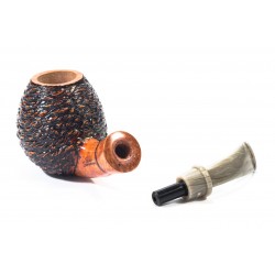 Pipe Santambrogio Rusticated Bent Apple