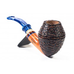 Pipe Santambrogio Rusticated Bent Bulldog