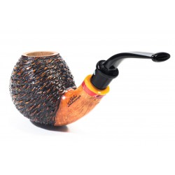 Briar Pipe Santambrogio Rusticated Bent Apple