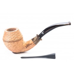 Briar Pipe Santambrogio Rusticated Bulldog