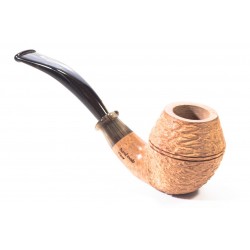 Briar Pipe Santambrogio Rusticated Bulldog