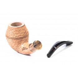 Briar Pipe Santambrogio Rusticated Bulldog