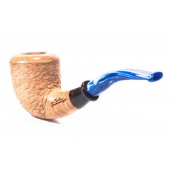 Briar Pipe Santambrogio Rusticated Dublin