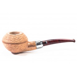 Pipe Santambrogio Rusticated Natural Rhodesian