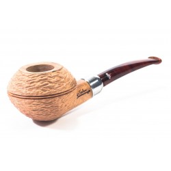 Pipe Santambrogio Rusticated Natural Rhodesian