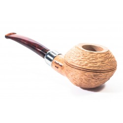 Pipe Santambrogio Rusticated Natural Rhodesian