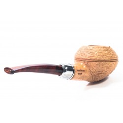 Pipe Santambrogio Rusticated Natural Rhodesian