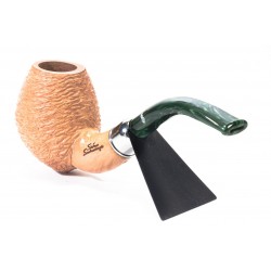 Pipe Santambrogio Rusticated Natural Bent