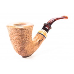 Pipe Santambrogio Rusticated Natural Calabash