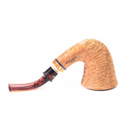 Pipe Santambrogio Rusticated Natural Calabash