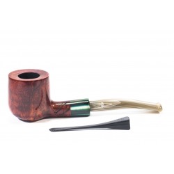 Briar Pipe Santambrogio Red Smooth Pot