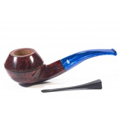 Pipa in Radica Santambrogio Red Liscia Bent Rhodesian