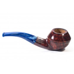 Pipa in Radica Santambrogio Red Liscia Bent Rhodesian