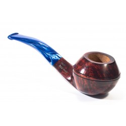 Pipa in Radica Santambrogio Red Liscia Bent Rhodesian