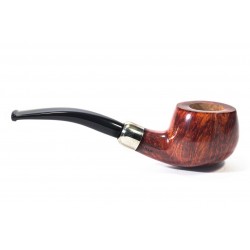 Briar Pipe Santambrogio Red Smooth Bent Apple