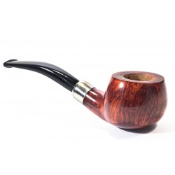 Briar Pipe Santambrogio Red Smooth Bent Apple