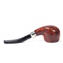 Briar Pipe Santambrogio Red Smooth Bent Apple