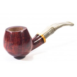 Pipa in Radica Santambrogio Red Liscia Bent Apple