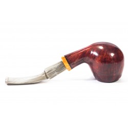 Pipa in Radica Santambrogio Red Liscia Bent Apple