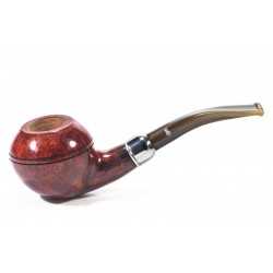 Pipa in Radica Santambrogio Red Liscia Bent Rhodesian