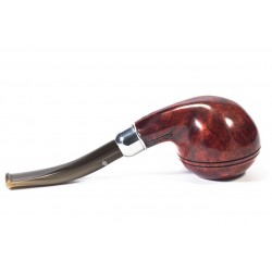 Pipa in Radica Santambrogio Red Liscia Bent Rhodesian