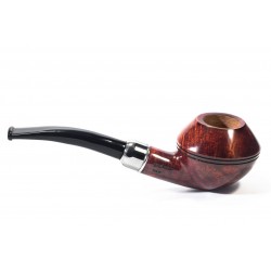 Pipa in Radica Santambrogio Red Liscia Bent Rhodesian