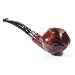 Pipa in Radica Santambrogio Red Liscia Bent Rhodesian