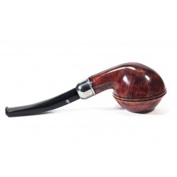 Pipa in Radica Santambrogio Red Liscia Bent Rhodesian