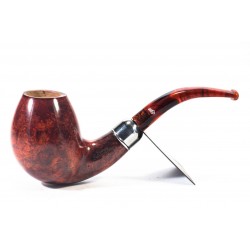 Pipa in Radica Santambrogio Red Liscia Bent