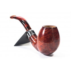 Pipa in Radica Santambrogio Red Liscia Bent