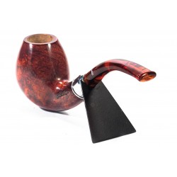 Briar Pipe Santambrogio Red Smooth Bent