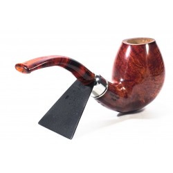 Briar Pipe Santambrogio Red Smooth Bent