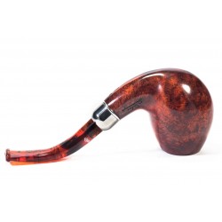 Pipa in Radica Santambrogio Red Liscia Bent