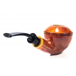 Briar Pipe Santambrogio Smooth FP Big Bent Rhodesian