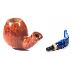 Briar Pipe Santambrogio Smooth FP Big Bent Apple