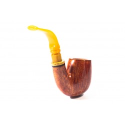 Pipa Santambrogio Liscia FX Media Bent Billiard