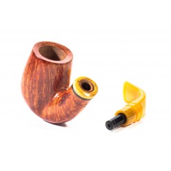 Pipa Santambrogio Liscia FX Media Bent Billiard