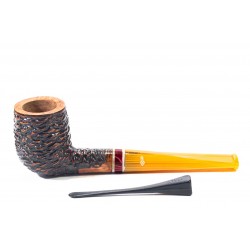 Pipa in Radica Santambrogio Rusticata Billiard