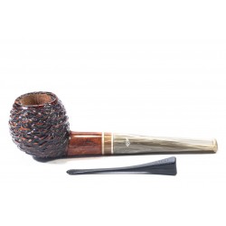 Briar Pipe Santambrogio Rusticated Apple