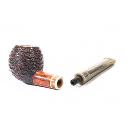 Briar Pipe Santambrogio Rusticated Apple