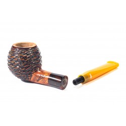 Briar Pipe Santambrogio Rusticated Apple