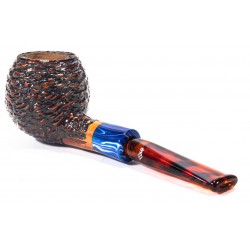 Briar Pipe Santambrogio Rusticated Apple