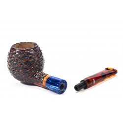 Briar Pipe Santambrogio Rusticated Apple