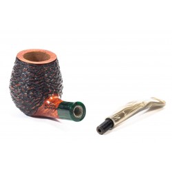 Pipa in Radica Santambrogio Rusticata Billiard