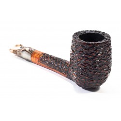 Briar Pipe Santambrogio Rusticated Lovat