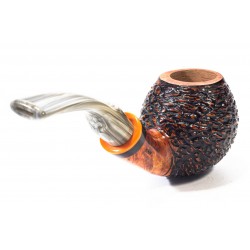 Pipe Santambrogio Rusticated Bent Apple