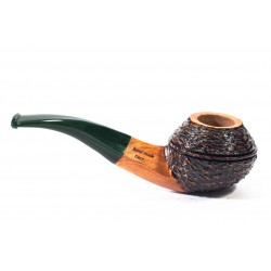 Pipe Santambrogio Rusticated Bent Rhodesian